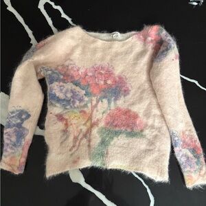 Floral Pastel Women's Sweater